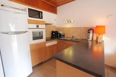 Image de À 150m des pistes de ski, 4ème étage, vue montagne, balcon, télévision, casier à ski, 59m²