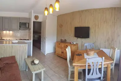 Image de 1er étage, vue montagne, balcon, 40m², Vars