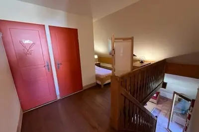 Image de 2ème étage, balcon, télévision, casier à ski, 65m², Pra Loup