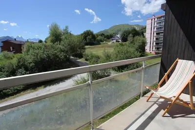 Image de À 50m des pistes de ski, 3ème étage, télévision, 28m², La Toussuire