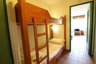 Image de 4ème étage, balcon, télévision, casier à ski, 28m², Montgenèvre
