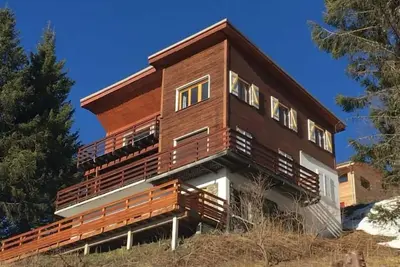 Image de À 200m des pistes de ski, 1er étage, vue panoramique, terrasse, télévision, 80m², Chamrousse