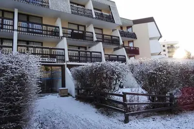 Image de À 300m des pistes de ski, 1er étage, balcon, télévision, casier à ski, 26m², Serre Chevalier