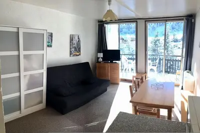 Image de 50m du centre station, 5ème étage, balcon, télévision, casier à ski, 28m², Serre Chevalier