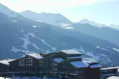 Image de Pied des pistes de ski, 2ème étage, télévision, casier à ski, 33m², Les Arcs