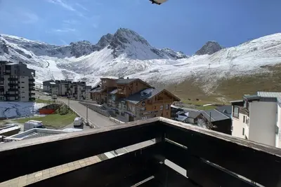 Image de 10m du centre station, 2ème étage, balcon, télévision, 47m², Tignes