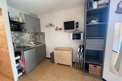 Image de 100m des commerces, 2ème étage, balcon, 17m², Pra Loup
