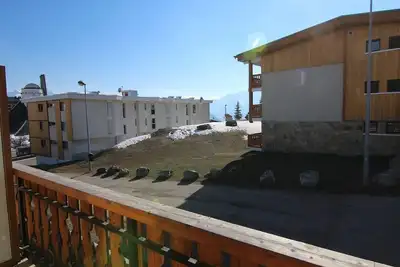 Image de 260m du centre station, 2ème étage, télévision, casier à ski, 25m², Alpe d'Huez