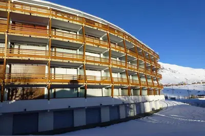 Image de 2ème étage, balcon, télévision, casier à ski, 30m², Alpe d'Huez