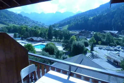 Image de Charmant 2 pièces + mezzanine, 42m², 4 pers, balcon sud, proche commerces et ski bus au Grand-Bornand