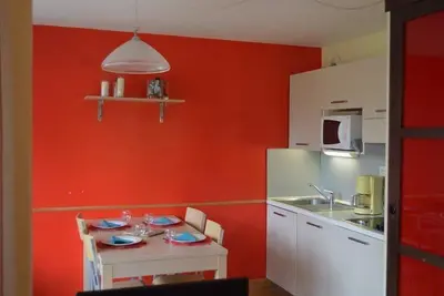 Image de 150m du centre station, parking, télévision, casier à ski, 26m², Montgenèvre