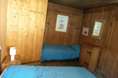 Image de Chalet, vue montagne, balcon, cheminée ou poêle à bois, télévision, 130m², Saint Gervais
