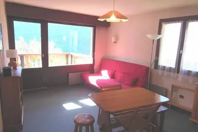 Image de À 100m des pistes de ski, 1er étage, balcon, télévision, casier à ski, 42m², Champagny-en-Vanoise