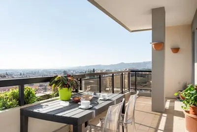 Image de Bright apartment with terrace x6