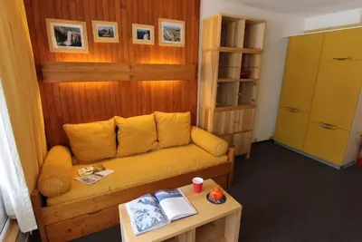 Image de 200m du centre station, 4ème étage, télévision, 31m², Val Thorens