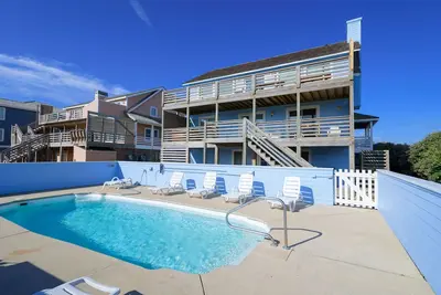 Image de Oceanfront Nags Head home with private pool!