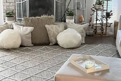 Black, White, and Some Gray Cozy Stay