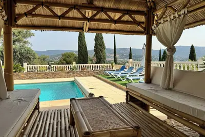 Image de Superbe gîte climatisé avec piscine et parking à 5 mn des plus belles plages