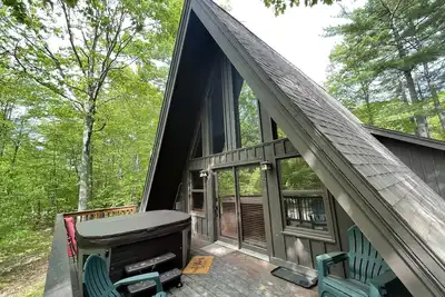 Image de Adirondack A-Frame - Ski\/Cozy\/Mountain Retreat