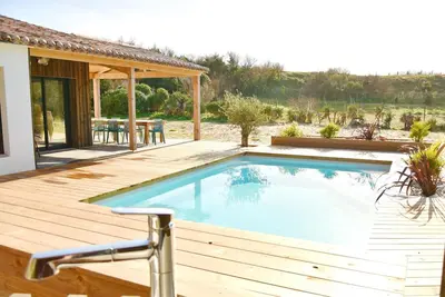 Image de Villa Dune avec piscine et spa