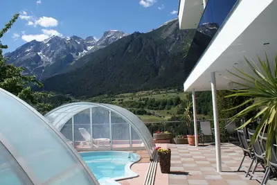 Image de Apartment with private Pool and Sauna in the Mountains
