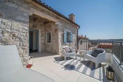 Image de Maison de vacances Fiorini pour 1 - 4 personnes avec 2 chambres Ă coucher - Maison mitoyenne