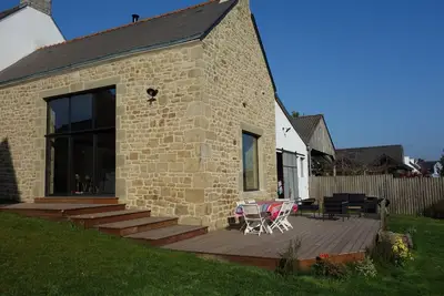 Image de Villa Kerdrean : Maison de vacances cosy en bord de mer à Saint-Philibert