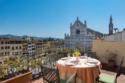 Image de Perfect Sunny Terrace Above Florence In Central Piazza A/C Wifi Washer Dryer