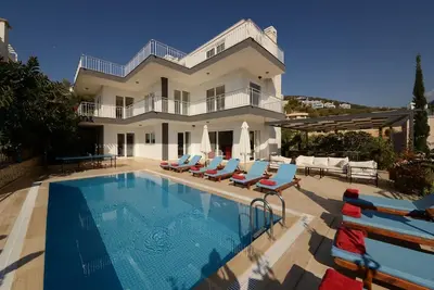 Image de Villa For 12 nr. Kalkan Center with Sea View