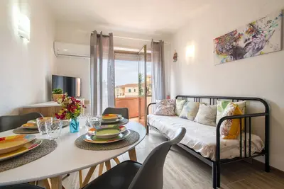 Image de Appartement \"Endless Summer\" avec vue sur la mer, climatisation et balcon.