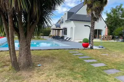 Image de Maison au cœur du golfe du Morbihan avec piscine à 15 min de la plage