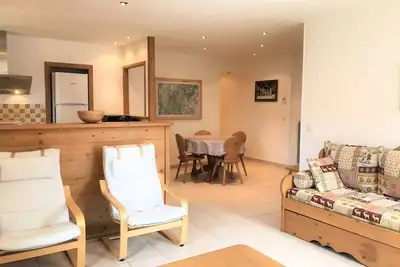 Image de Appartement très agréable tt confort, 66m². 2 chambres. 5 personnes. Beaufort - wifi inclus