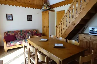 Image de Duplex classé 2** pour 8 pers. au départ des pistes du Planay