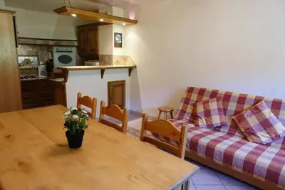 Appartement de 46 m² classé  deux étoiles 6 personnes au pied des pistes au Planay