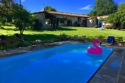 Image de Maison de Campagne Charentaise - Piscine privée