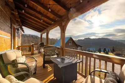 Image de Luxury Log Cabin|Copper Tub|Starry Skies|Gas Logs