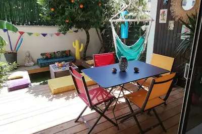 Image de Le patio fleuri de Marie