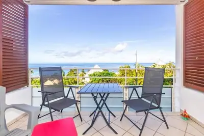 Image de Océanides - Studio rénové avec magnifique vue mer