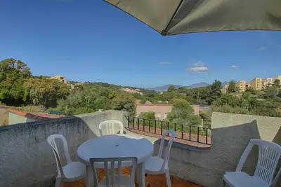 Image de Charmant 2 pièces avec piscine et tennis à Porticcio