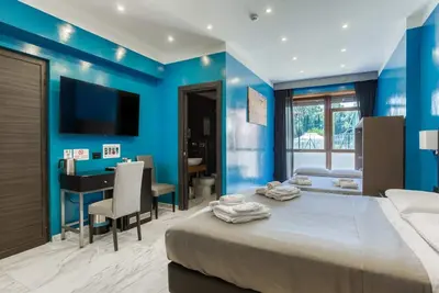 Image de Ar Rooms Rome   blue room superior