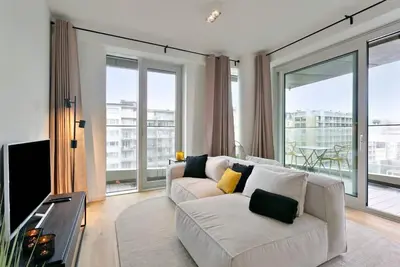 Image de Huswell - Bright, modern apartment with terrace ne