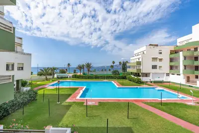 Image de Appartement \"Cala Verde Ii\", avec vue sur la mer, piscine, jardin et Wi-Fi.