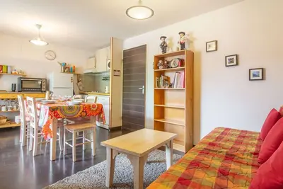 Image de Agréable T2 Cabine avec Piscine, Balcon et WiFi à Luz-Saint-Sauveur