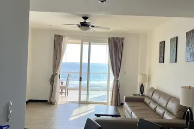 Ocean front condo breakwater point