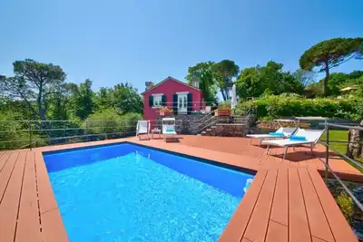 The Gardens of Camogli - Villa SÀRVIA, garden&pool
