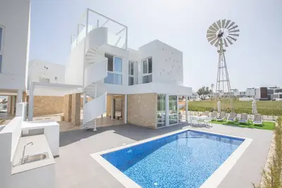 Image de Maison de vacances Protaras pour 1 - 6 personnes avec 3 chambres Ă coucher - Maison de vacances