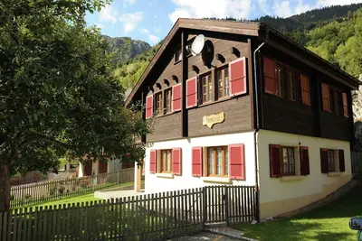 Image de Appartement à Blatten bei Naters, terrasse privée