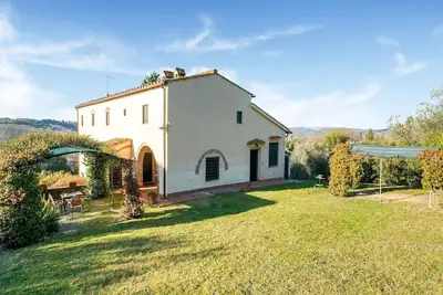 Image de Ferme en Toscane avec vignobles