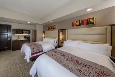 Stage coach weekend. Single bedroom at a Marriott Property.