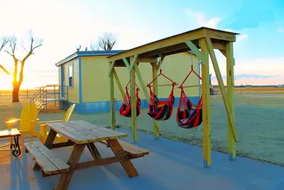 Image de Sunshine Farm & Barn, Silo-Top Gazing Deck, Hammock Hub
